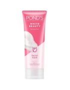 Pond’s White Beauty Facial Foam, 100g Spot-Less Glow, Micro-Exfoliating Technology, Rosehip Seed Extract